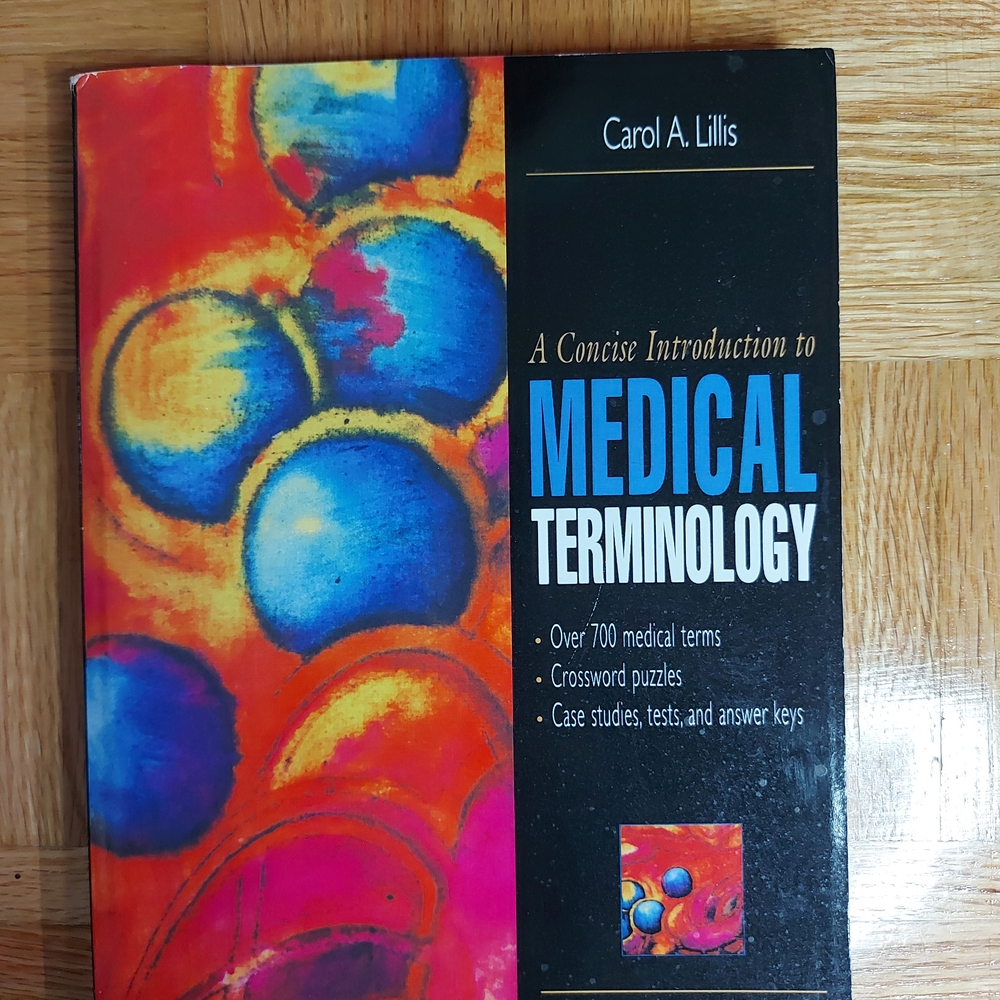 Medical Terminology Book 4th Edition 1997 Vintage